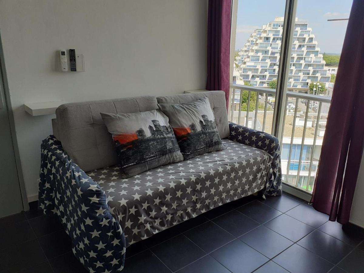 Grand Studio Avec Vue Mer A La Grande Motte - Clim Wifi Екстериор снимка